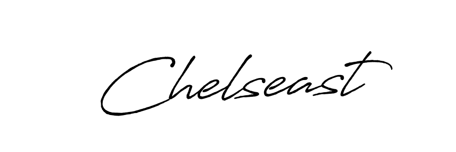 Make a beautiful signature design for name Chelseast. With this signature (Antro_Vectra_Bolder) style, you can create a handwritten signature for free. Chelseast signature style 7 images and pictures png