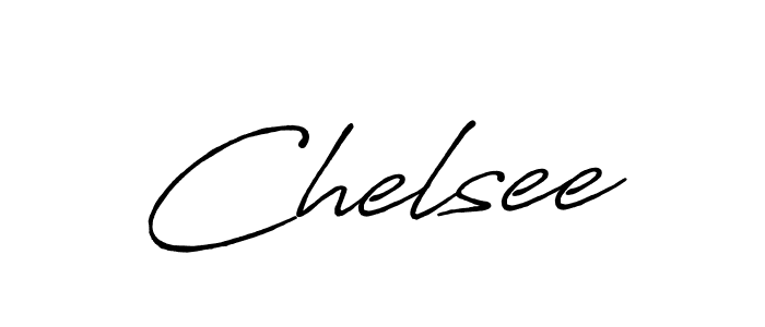 It looks lik you need a new signature style for name Chelsee. Design unique handwritten (Antro_Vectra_Bolder) signature with our free signature maker in just a few clicks. Chelsee signature style 7 images and pictures png