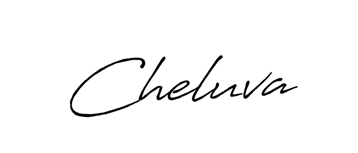 Also we have Cheluva name is the best signature style. Create professional handwritten signature collection using Antro_Vectra_Bolder autograph style. Cheluva signature style 7 images and pictures png