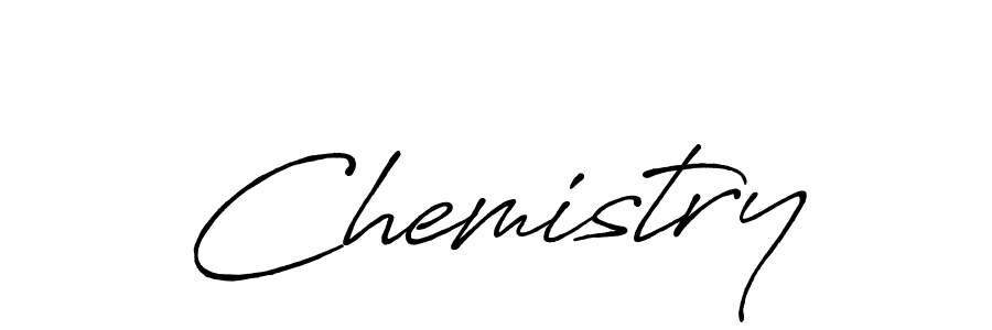 How to make Chemistry signature? Antro_Vectra_Bolder is a professional autograph style. Create handwritten signature for Chemistry name. Chemistry signature style 7 images and pictures png