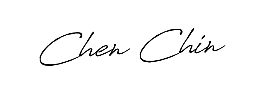 Also we have Chen Chin name is the best signature style. Create professional handwritten signature collection using Antro_Vectra_Bolder autograph style. Chen Chin signature style 7 images and pictures png