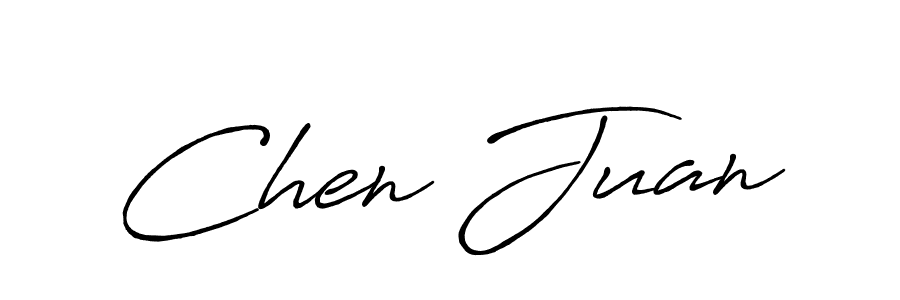 Create a beautiful signature design for name Chen Juan. With this signature (Antro_Vectra_Bolder) fonts, you can make a handwritten signature for free. Chen Juan signature style 7 images and pictures png