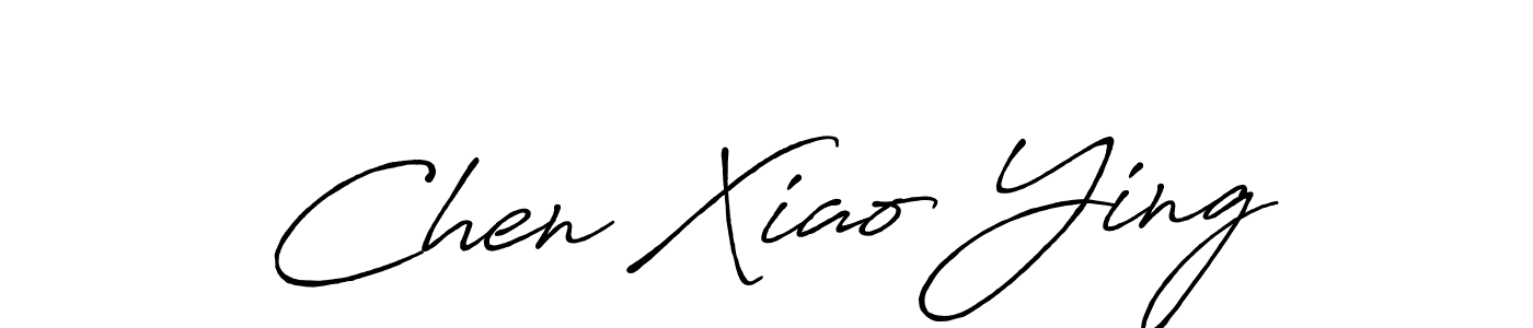 How to make Chen Xiao Ying name signature. Use Antro_Vectra_Bolder style for creating short signs online. This is the latest handwritten sign. Chen Xiao Ying signature style 7 images and pictures png