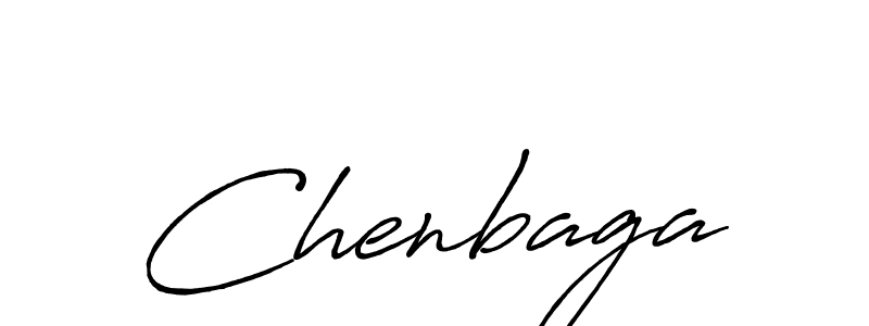 Also we have Chenbaga name is the best signature style. Create professional handwritten signature collection using Antro_Vectra_Bolder autograph style. Chenbaga signature style 7 images and pictures png