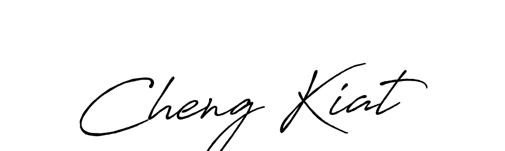 Also we have Cheng Kiat name is the best signature style. Create professional handwritten signature collection using Antro_Vectra_Bolder autograph style. Cheng Kiat signature style 7 images and pictures png