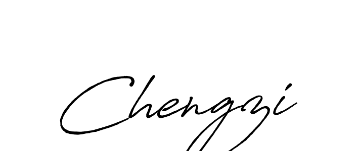 The best way (Antro_Vectra_Bolder) to make a short signature is to pick only two or three words in your name. The name Chengzi include a total of six letters. For converting this name. Chengzi signature style 7 images and pictures png
