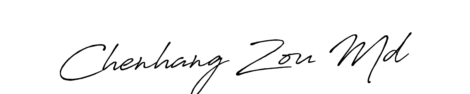 Once you've used our free online signature maker to create your best signature Antro_Vectra_Bolder style, it's time to enjoy all of the benefits that Chenhang Zou Md name signing documents. Chenhang Zou Md signature style 7 images and pictures png