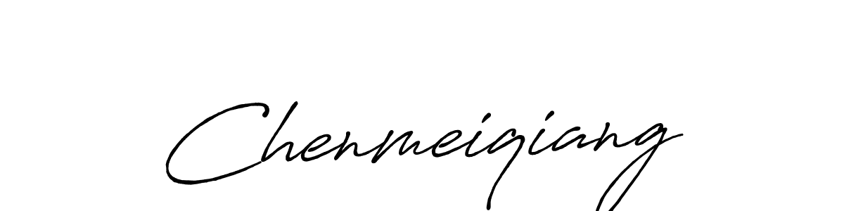 if you are searching for the best signature style for your name Chenmeiqiang. so please give up your signature search. here we have designed multiple signature styles  using Antro_Vectra_Bolder. Chenmeiqiang signature style 7 images and pictures png