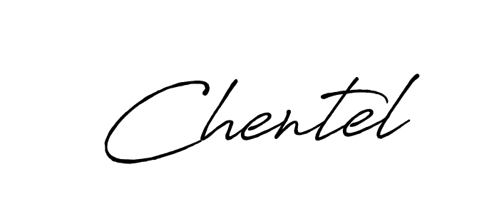 Also we have Chentel name is the best signature style. Create professional handwritten signature collection using Antro_Vectra_Bolder autograph style. Chentel signature style 7 images and pictures png