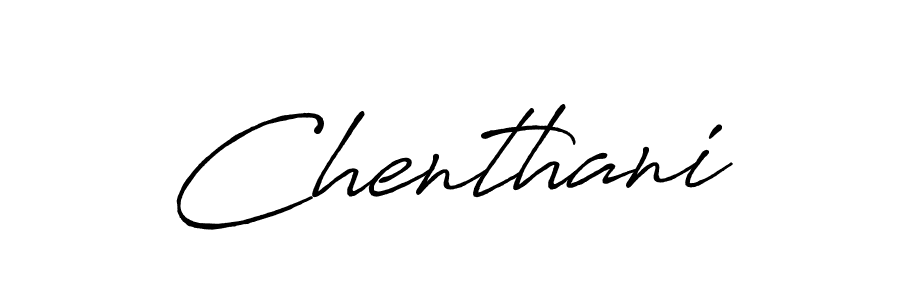 Make a beautiful signature design for name Chenthani. With this signature (Antro_Vectra_Bolder) style, you can create a handwritten signature for free. Chenthani signature style 7 images and pictures png