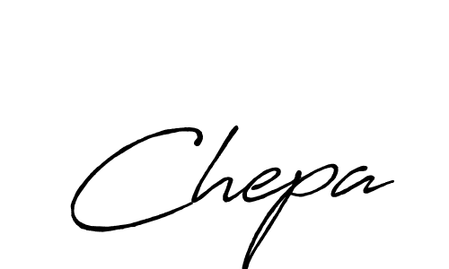 It looks lik you need a new signature style for name Chepa. Design unique handwritten (Antro_Vectra_Bolder) signature with our free signature maker in just a few clicks. Chepa signature style 7 images and pictures png