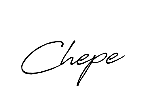 Create a beautiful signature design for name Chepe. With this signature (Antro_Vectra_Bolder) fonts, you can make a handwritten signature for free. Chepe signature style 7 images and pictures png