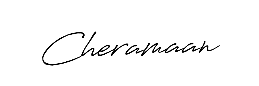 Cheramaan stylish signature style. Best Handwritten Sign (Antro_Vectra_Bolder) for my name. Handwritten Signature Collection Ideas for my name Cheramaan. Cheramaan signature style 7 images and pictures png