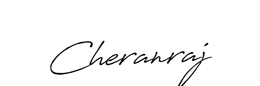 It looks lik you need a new signature style for name Cheranraj. Design unique handwritten (Antro_Vectra_Bolder) signature with our free signature maker in just a few clicks. Cheranraj signature style 7 images and pictures png