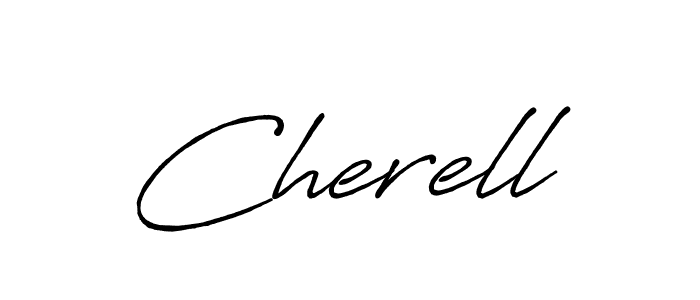 You should practise on your own different ways (Antro_Vectra_Bolder) to write your name (Cherell) in signature. don't let someone else do it for you. Cherell signature style 7 images and pictures png