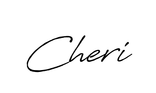 Create a beautiful signature design for name Cheri. With this signature (Antro_Vectra_Bolder) fonts, you can make a handwritten signature for free. Cheri signature style 7 images and pictures png