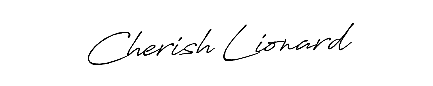 Also we have Cherish Lionard name is the best signature style. Create professional handwritten signature collection using Antro_Vectra_Bolder autograph style. Cherish Lionard signature style 7 images and pictures png