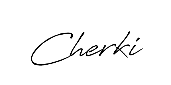 Make a beautiful signature design for name Cherki. Use this online signature maker to create a handwritten signature for free. Cherki signature style 7 images and pictures png