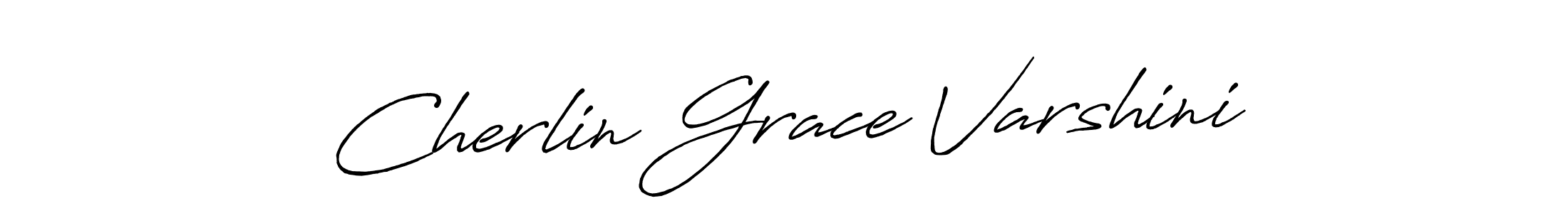Also we have Cherlin Grace Varshini name is the best signature style. Create professional handwritten signature collection using Antro_Vectra_Bolder autograph style. Cherlin Grace Varshini signature style 7 images and pictures png