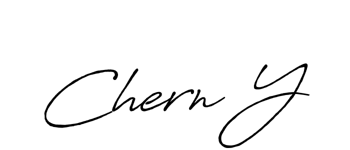 How to Draw Chern Y signature style? Antro_Vectra_Bolder is a latest design signature styles for name Chern Y. Chern Y signature style 7 images and pictures png