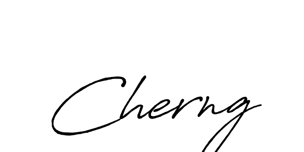 Use a signature maker to create a handwritten signature online. With this signature software, you can design (Antro_Vectra_Bolder) your own signature for name Cherng. Cherng signature style 7 images and pictures png