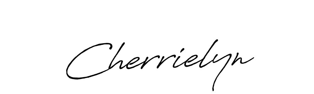 Also You can easily find your signature by using the search form. We will create Cherrielyn name handwritten signature images for you free of cost using Antro_Vectra_Bolder sign style. Cherrielyn signature style 7 images and pictures png