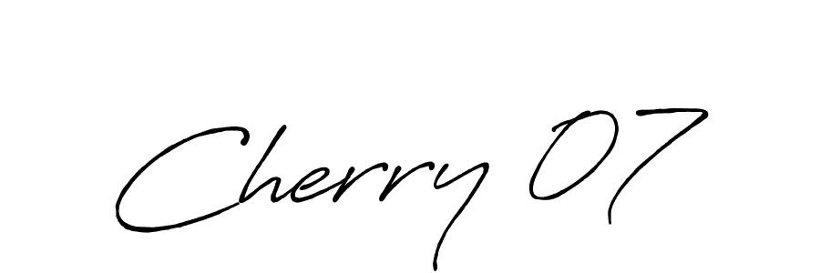This is the best signature style for the Cherry 07 name. Also you like these signature font (Antro_Vectra_Bolder). Mix name signature. Cherry 07 signature style 7 images and pictures png