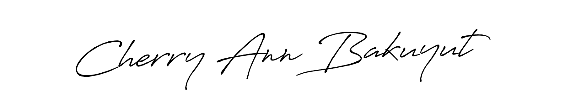 Make a short Cherry Ann Bakuyut signature style. Manage your documents anywhere anytime using Antro_Vectra_Bolder. Create and add eSignatures, submit forms, share and send files easily. Cherry Ann Bakuyut signature style 7 images and pictures png