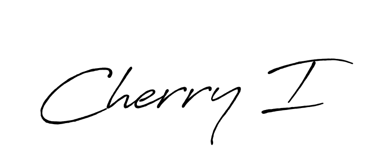 Once you've used our free online signature maker to create your best signature Antro_Vectra_Bolder style, it's time to enjoy all of the benefits that Cherry I name signing documents. Cherry I signature style 7 images and pictures png