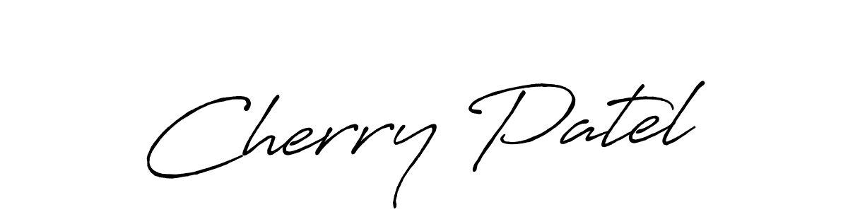 Similarly Antro_Vectra_Bolder is the best handwritten signature design. Signature creator online .You can use it as an online autograph creator for name Cherry Patel. Cherry Patel signature style 7 images and pictures png