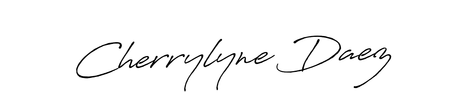 Make a short Cherrylyne Daez signature style. Manage your documents anywhere anytime using Antro_Vectra_Bolder. Create and add eSignatures, submit forms, share and send files easily. Cherrylyne Daez signature style 7 images and pictures png