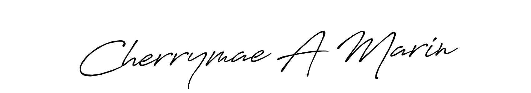 Make a beautiful signature design for name Cherrymae A Marin. Use this online signature maker to create a handwritten signature for free. Cherrymae A Marin signature style 7 images and pictures png