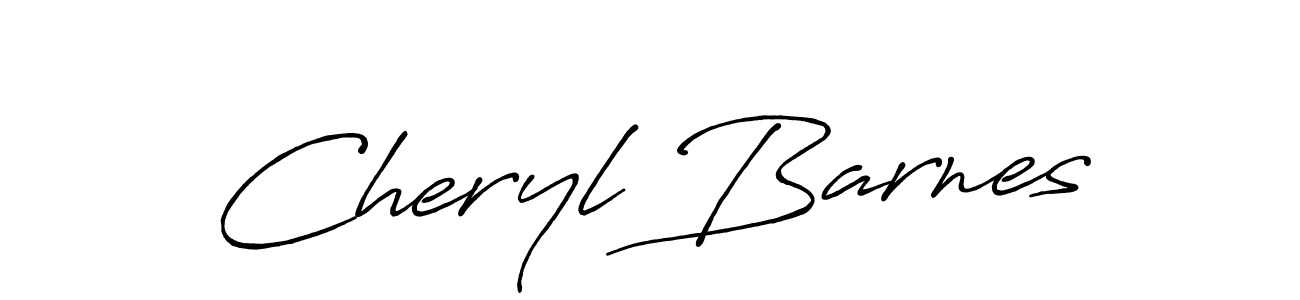 Design your own signature with our free online signature maker. With this signature software, you can create a handwritten (Antro_Vectra_Bolder) signature for name Cheryl Barnes. Cheryl Barnes signature style 7 images and pictures png