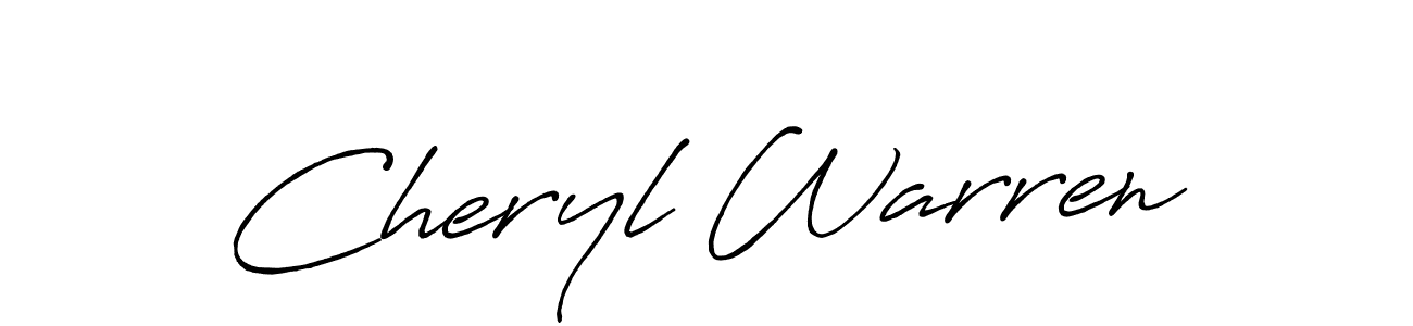 Use a signature maker to create a handwritten signature online. With this signature software, you can design (Antro_Vectra_Bolder) your own signature for name Cheryl Warren. Cheryl Warren signature style 7 images and pictures png