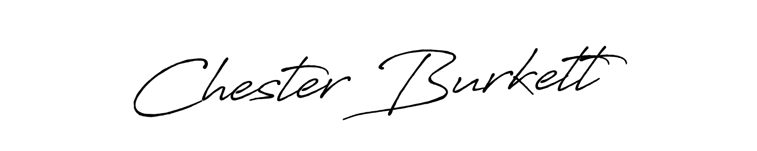 Similarly Antro_Vectra_Bolder is the best handwritten signature design. Signature creator online .You can use it as an online autograph creator for name Chester Burkett. Chester Burkett signature style 7 images and pictures png