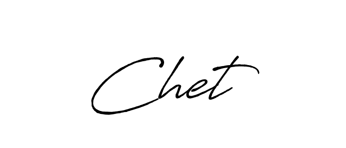 Make a beautiful signature design for name Chet捷. With this signature (Antro_Vectra_Bolder) style, you can create a handwritten signature for free. Chet捷 signature style 7 images and pictures png