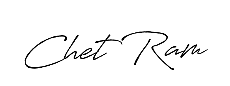 Similarly Antro_Vectra_Bolder is the best handwritten signature design. Signature creator online .You can use it as an online autograph creator for name Chet Ram. Chet Ram signature style 7 images and pictures png