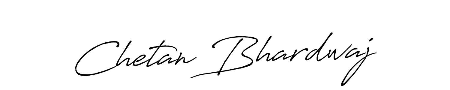 Use a signature maker to create a handwritten signature online. With this signature software, you can design (Antro_Vectra_Bolder) your own signature for name Chetan Bhardwaj. Chetan Bhardwaj signature style 7 images and pictures png