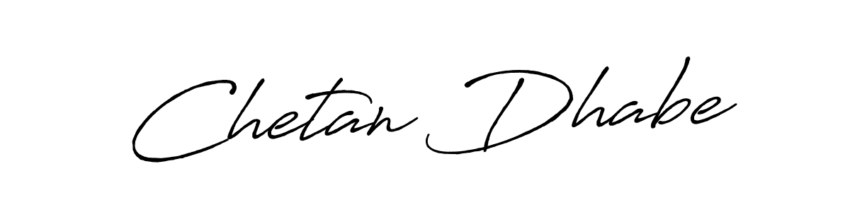 Once you've used our free online signature maker to create your best signature Antro_Vectra_Bolder style, it's time to enjoy all of the benefits that Chetan Dhabe name signing documents. Chetan Dhabe signature style 7 images and pictures png
