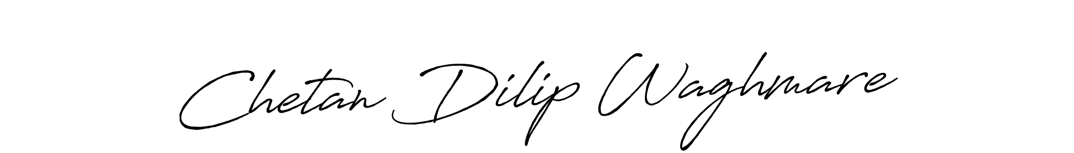 Use a signature maker to create a handwritten signature online. With this signature software, you can design (Antro_Vectra_Bolder) your own signature for name Chetan Dilip Waghmare. Chetan Dilip Waghmare signature style 7 images and pictures png