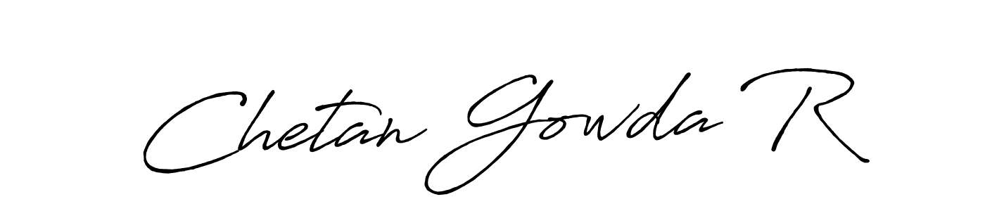Also You can easily find your signature by using the search form. We will create Chetan Gowda R name handwritten signature images for you free of cost using Antro_Vectra_Bolder sign style. Chetan Gowda R signature style 7 images and pictures png