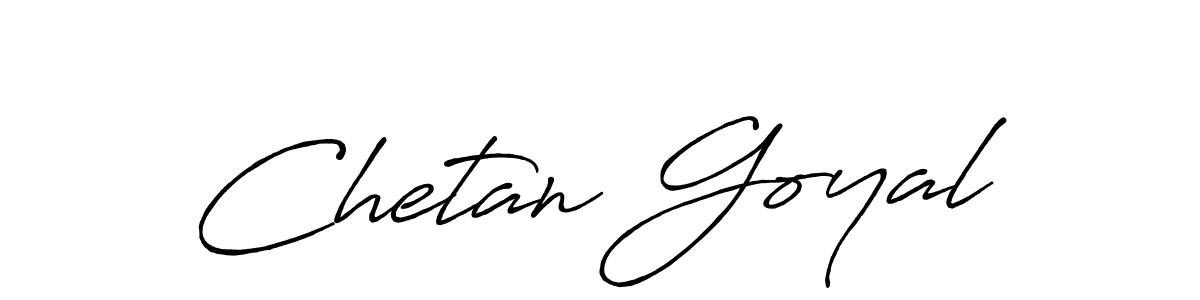 Make a beautiful signature design for name Chetan Goyal. Use this online signature maker to create a handwritten signature for free. Chetan Goyal signature style 7 images and pictures png