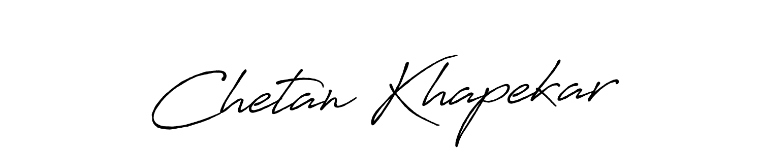 Once you've used our free online signature maker to create your best signature Antro_Vectra_Bolder style, it's time to enjoy all of the benefits that Chetan Khapekar name signing documents. Chetan Khapekar signature style 7 images and pictures png