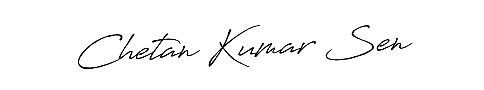 How to Draw Chetan Kumar Sen signature style? Antro_Vectra_Bolder is a latest design signature styles for name Chetan Kumar Sen. Chetan Kumar Sen signature style 7 images and pictures png