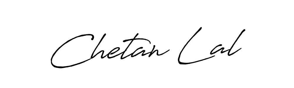 Also we have Chetan Lal name is the best signature style. Create professional handwritten signature collection using Antro_Vectra_Bolder autograph style. Chetan Lal signature style 7 images and pictures png