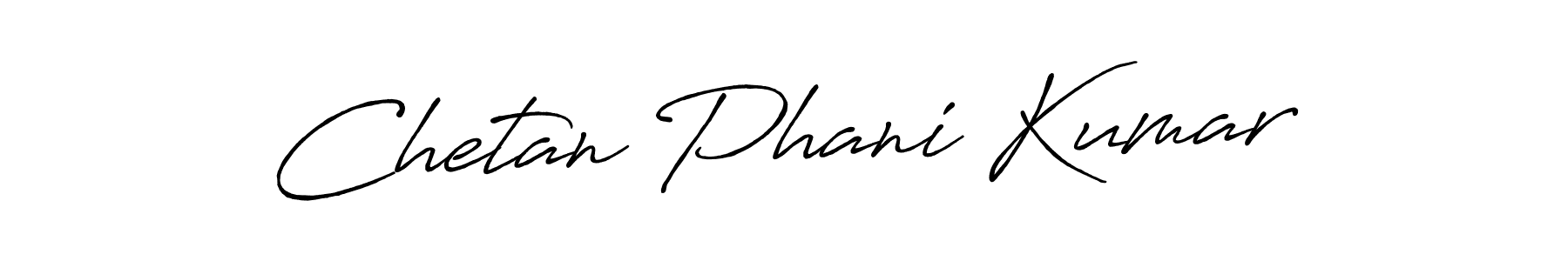 Make a beautiful signature design for name Chetan Phani Kumar. Use this online signature maker to create a handwritten signature for free. Chetan Phani Kumar signature style 7 images and pictures png