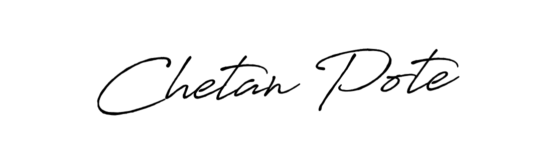 You can use this online signature creator to create a handwritten signature for the name Chetan Pote. This is the best online autograph maker. Chetan Pote signature style 7 images and pictures png