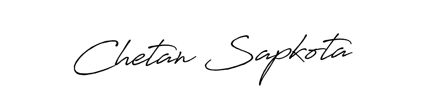 You should practise on your own different ways (Antro_Vectra_Bolder) to write your name (Chetan Sapkota) in signature. don't let someone else do it for you. Chetan Sapkota signature style 7 images and pictures png