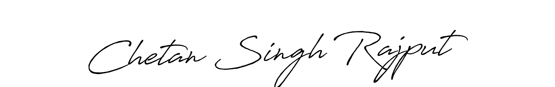 Chetan Singh Rajput stylish signature style. Best Handwritten Sign (Antro_Vectra_Bolder) for my name. Handwritten Signature Collection Ideas for my name Chetan Singh Rajput. Chetan Singh Rajput signature style 7 images and pictures png