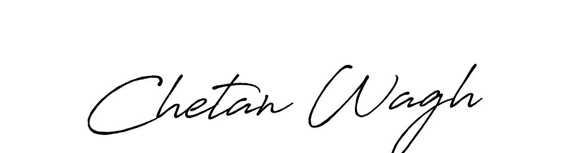 Antro_Vectra_Bolder is a professional signature style that is perfect for those who want to add a touch of class to their signature. It is also a great choice for those who want to make their signature more unique. Get Chetan Wagh name to fancy signature for free. Chetan Wagh signature style 7 images and pictures png